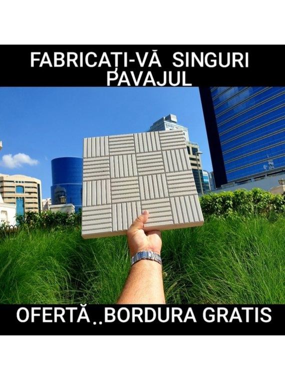 Plăci zimți 30×30×3 · polipropilenă — imaginea 2